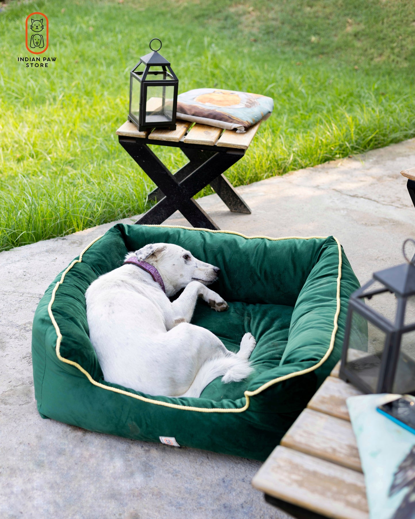 PINE GREEN SOFA STYLE BED